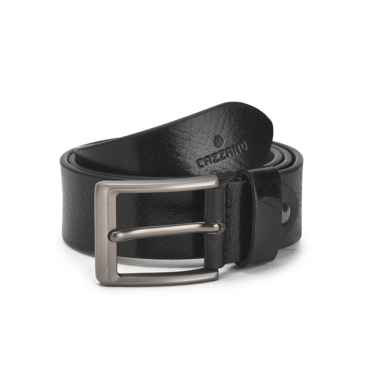 Cazzano MenS Textured Casual Leather Belt 34