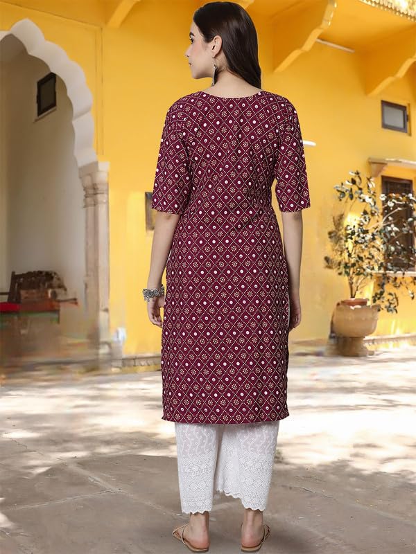 Tee Projekt Crepe Digital Printed Kurti For WomenS Ll Effortless Elegance Kurti (Pack Of 6)
