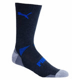 PUMA Men's Core Athletic Cushioned Crew, Black Combo, Sock Size 10-13, Shoe Size 6-12