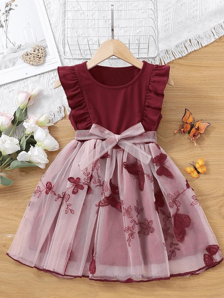 TAGAS Girls Princess Dress | Girl Dress |Dresses birthdaydress for Babygirls |