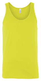 Unisex Jersey Tank - NEON BLUE - XS(D0102H7WAU6)