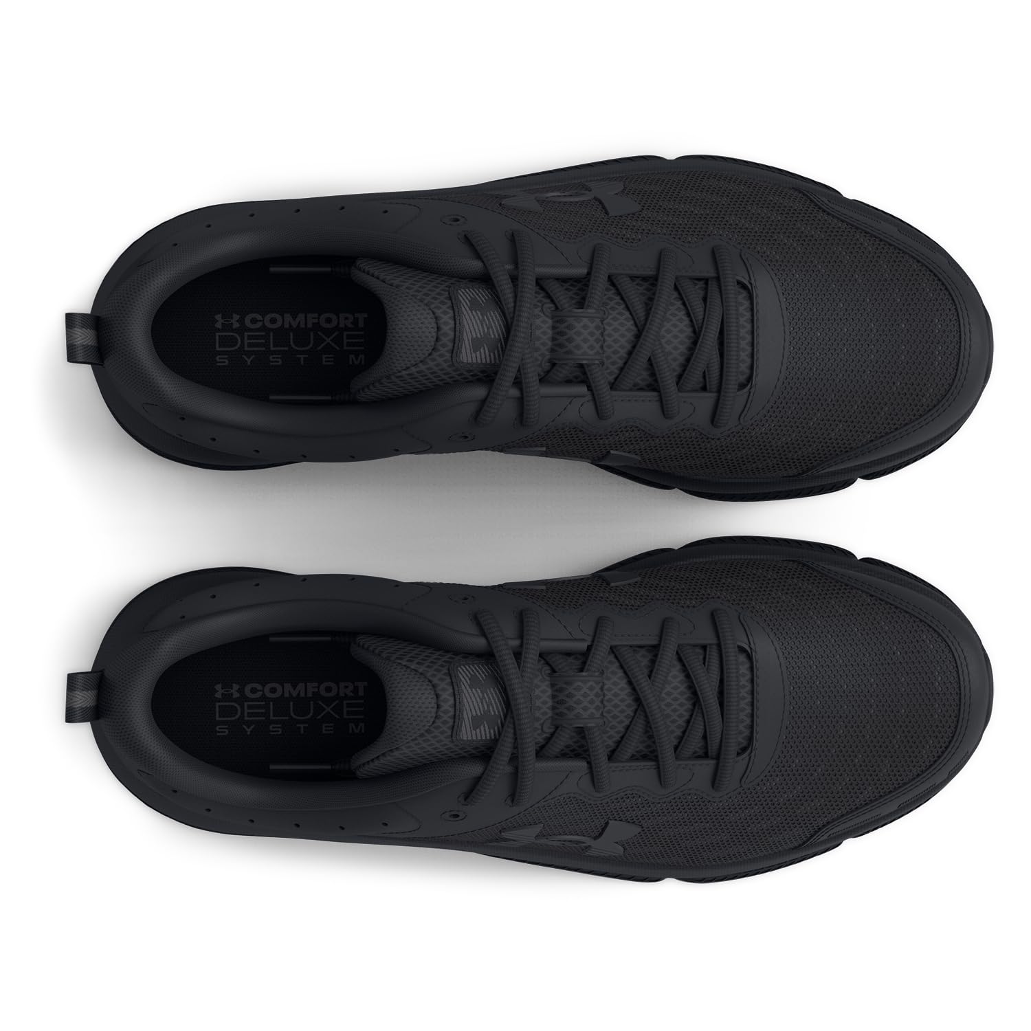 Under Armour Men's Charged Assert 10, (004) Black/Black/Black, 10, US