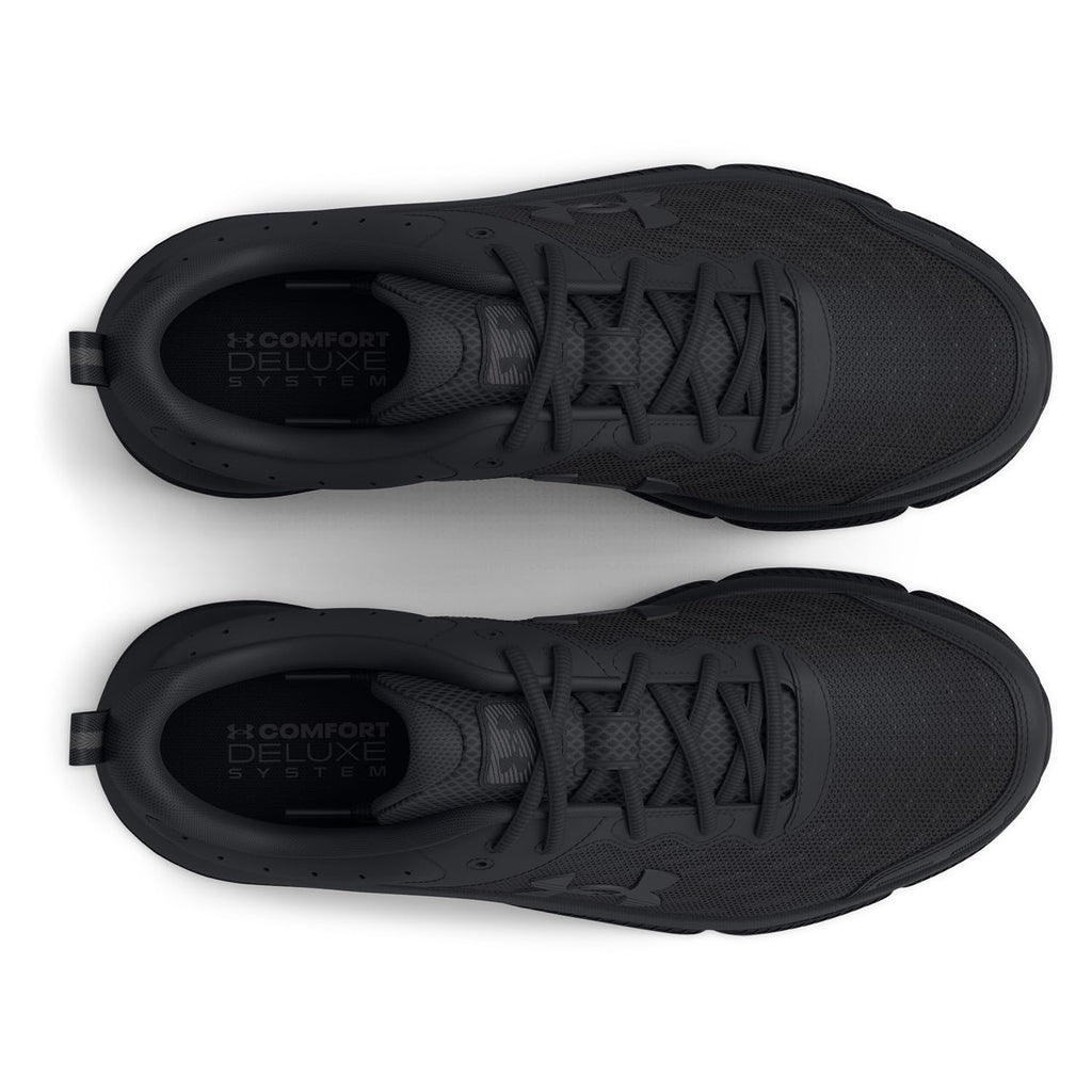 Under Armour Men's Charged Assert 10, (004) Black/Black/Black, 10.5, US