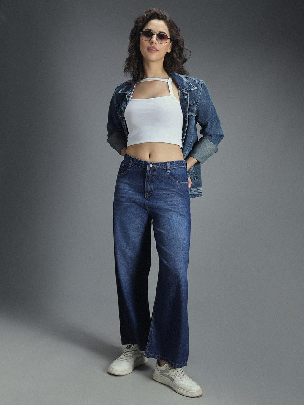 High Star WomenS Regular Jeans (Hswjns2401_Ig3_Blue_6