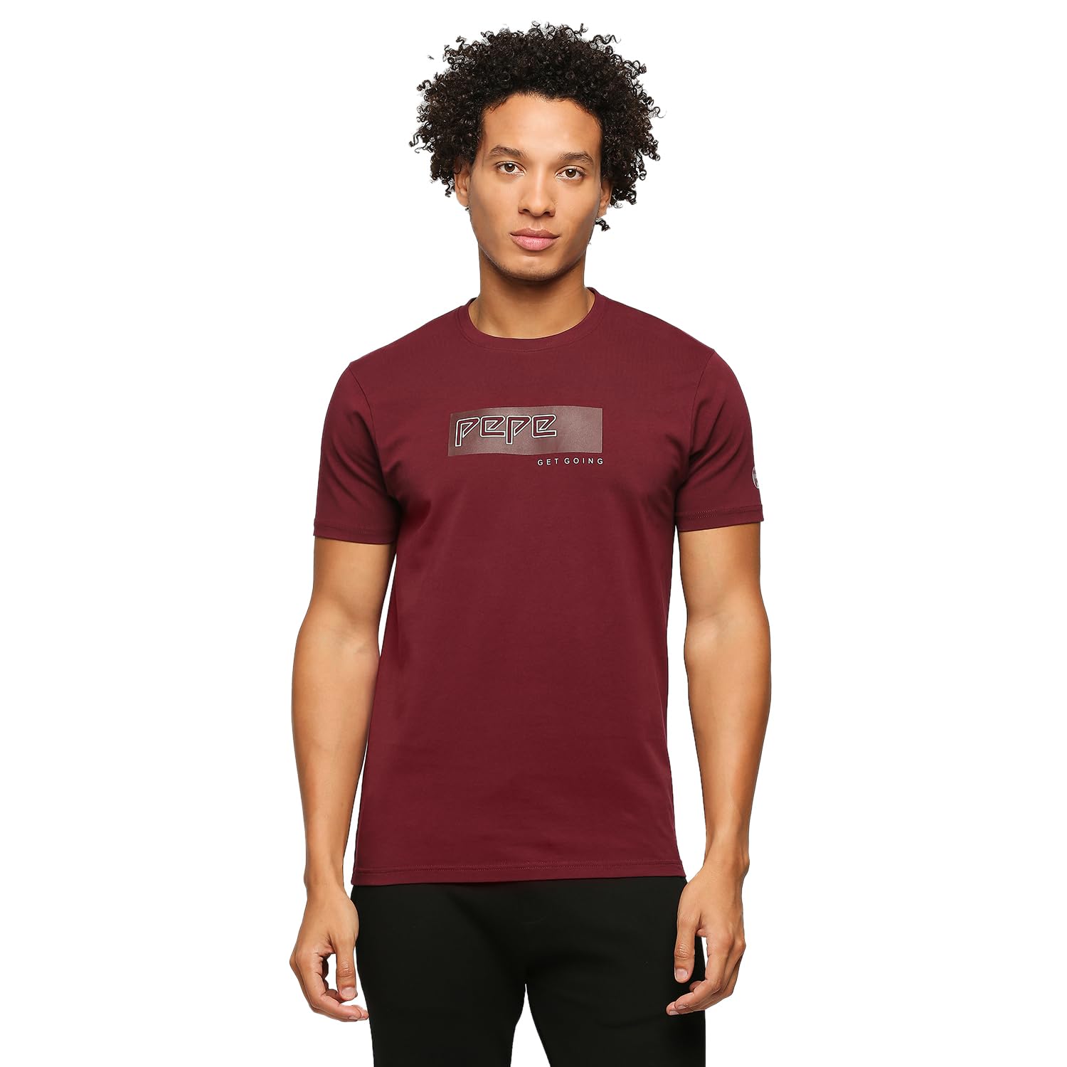Pepe Jeans MenS Slim Fit T-Shirt (Pm509266_Teal Blue