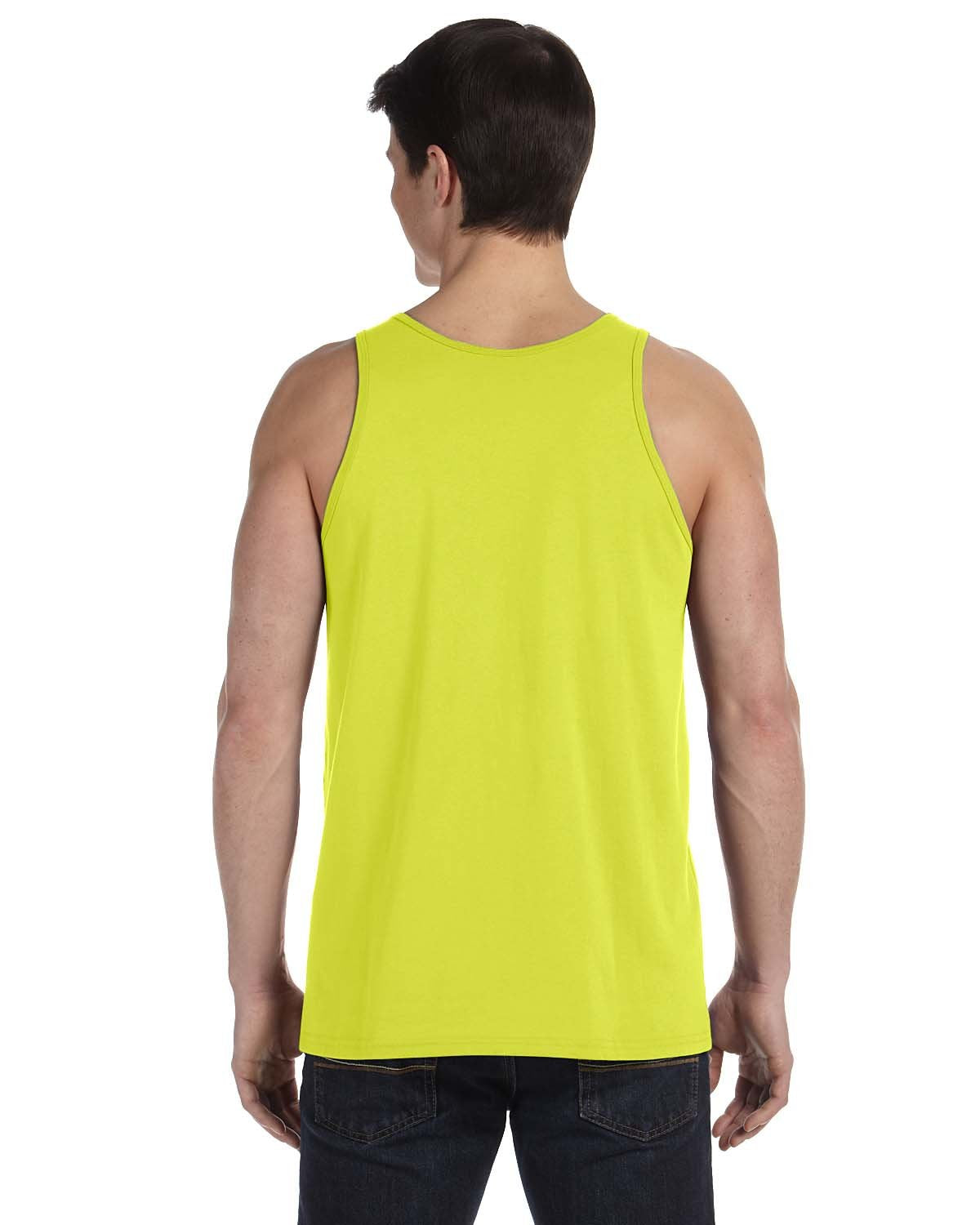 Unisex Jersey Tank - NEON BLUE - XS(D0102H7WAUX)