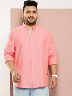 Thomas Scott Mens | Plus Size | Regular Fit | Long Sleeves | Button-Down Collar | Oxford Fabric | Casual | Shirts for Men (TS14