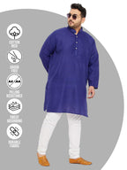 Bigbanana Plus Size Men'S Regular Fit Kurta