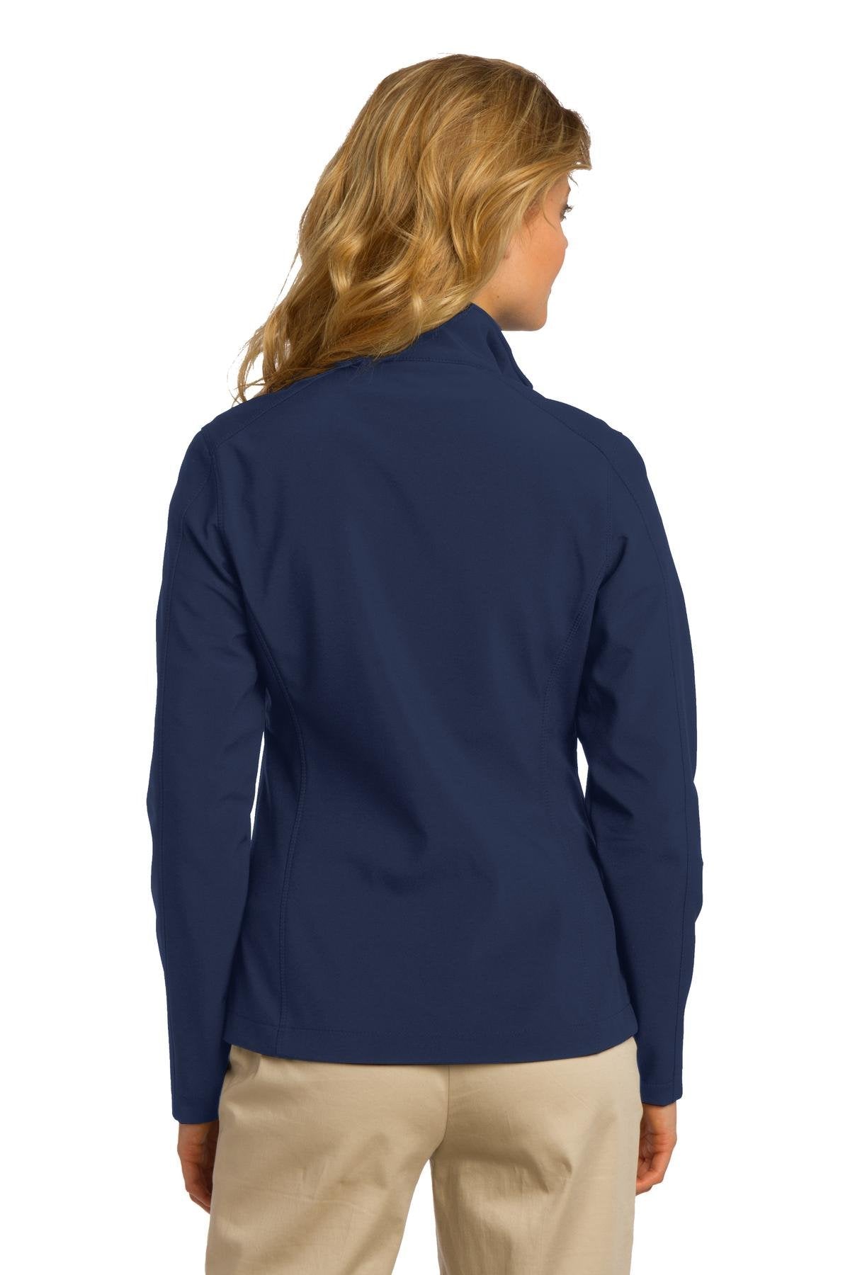 Port Authority Ladies Core Soft Shell Jacket 3XL Dress Blue Navy