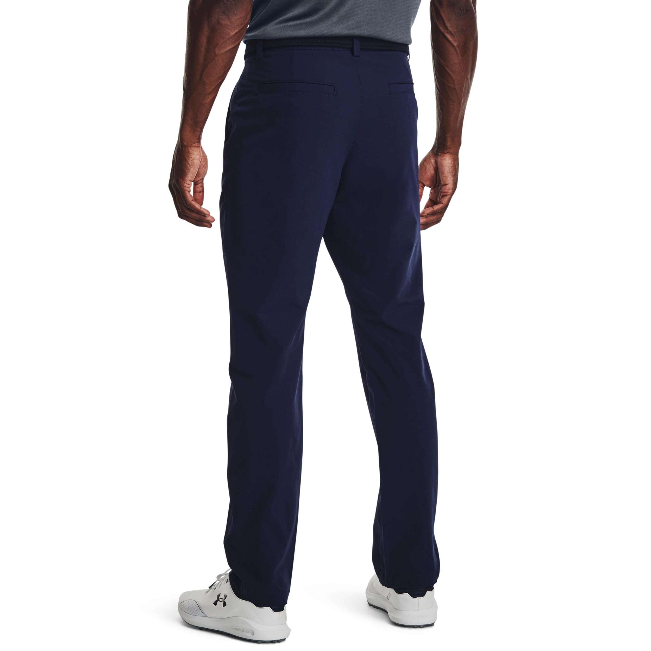 Under Armour Men's Straight Leg Tech Pants, (410) Midnight Navy / / Midnight Navy, 32/32
