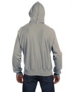 Reverse Weave Pullover Hooded Sweatshirt - OXFORD gRAY - M(D0102H7Dc1J)