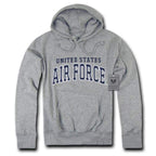Pullover Hoodie,US Air Force, H.Grey, M