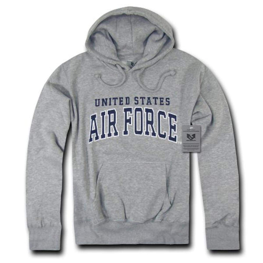 Pullover Hoodie,US Air Force, H.Grey, L