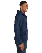 Mens crossfire PowerFleeceTM Fleece Jacket - NAVY - S(D0102H78T7J)