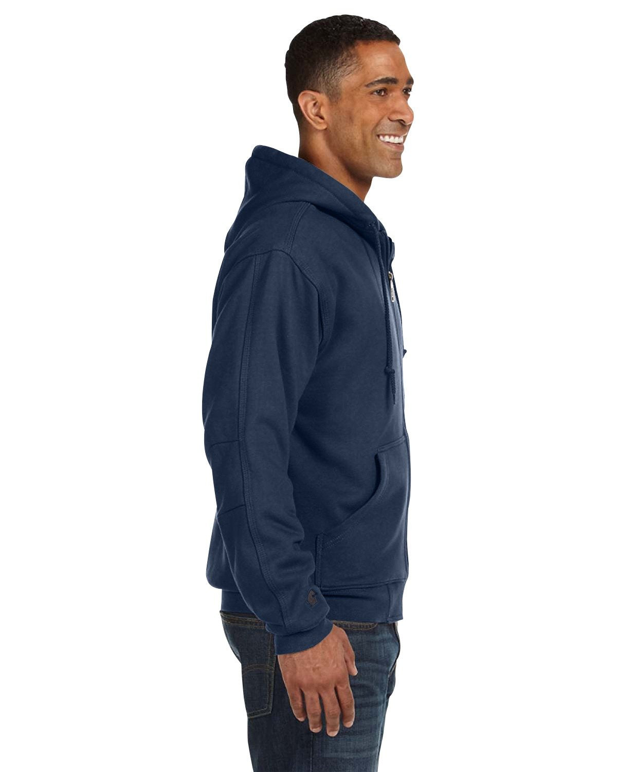 Mens crossfire PowerFleeceTM Fleece Jacket - NAVY - S(D0102H78T7J)