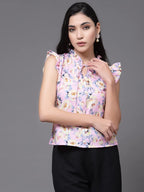 OOMPH! Sleeveless Tops for Women, Pink - mt481