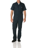 Dickies mens Short-sleeve overalls and coveralls workwear apparel, Dark Navy, X-Large Tall US