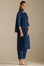 Soch WomenS Art Silk Chudidar Set (Ews5Cd21988_Blue