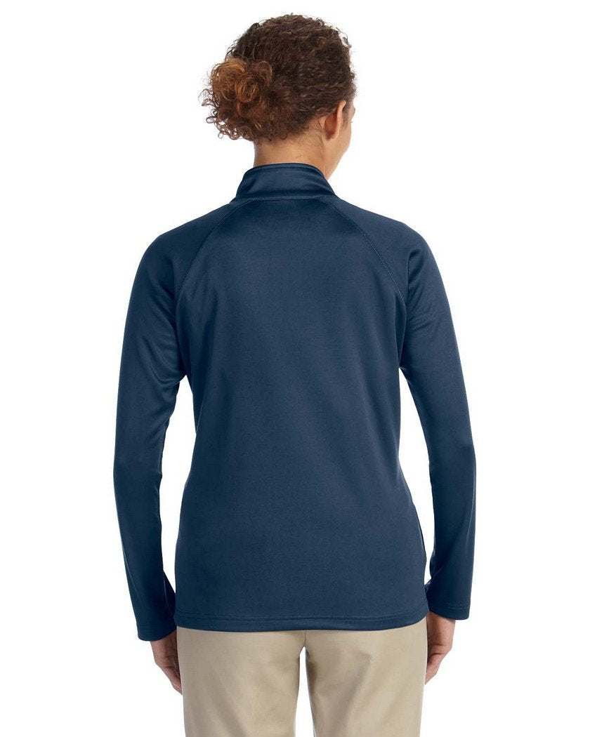 Ladies Stretch Tech-Shell compass Full-Zip - DK gREY HEATHER - S(D0102H76NIX)