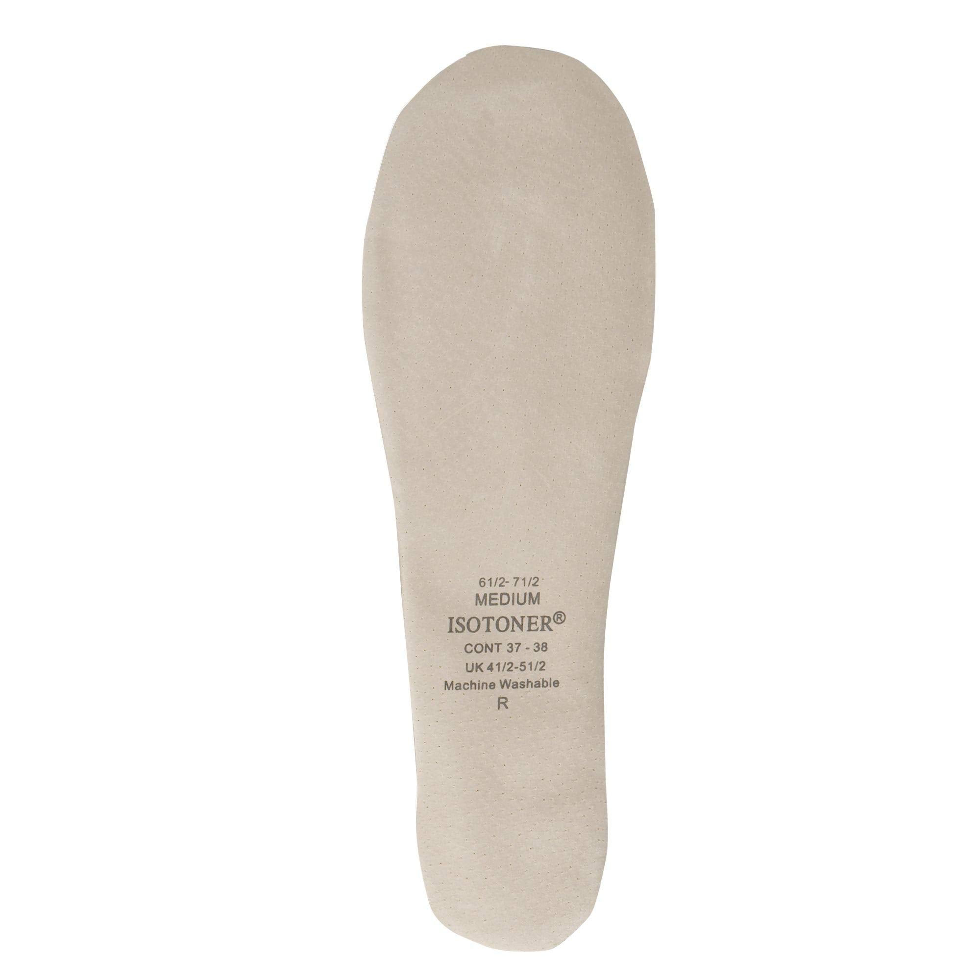 isotoner womens Satin Ballerina Slippers With Embroidered Pearl Ballet Flat, White, 6.5-7.5 US