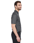 crownLux PerformanceMens Plaited Polo - gRAPHITE - 2XL(D0102H7NS66)