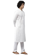 See Designs Mens Cotton Embroidered Regular Kurta