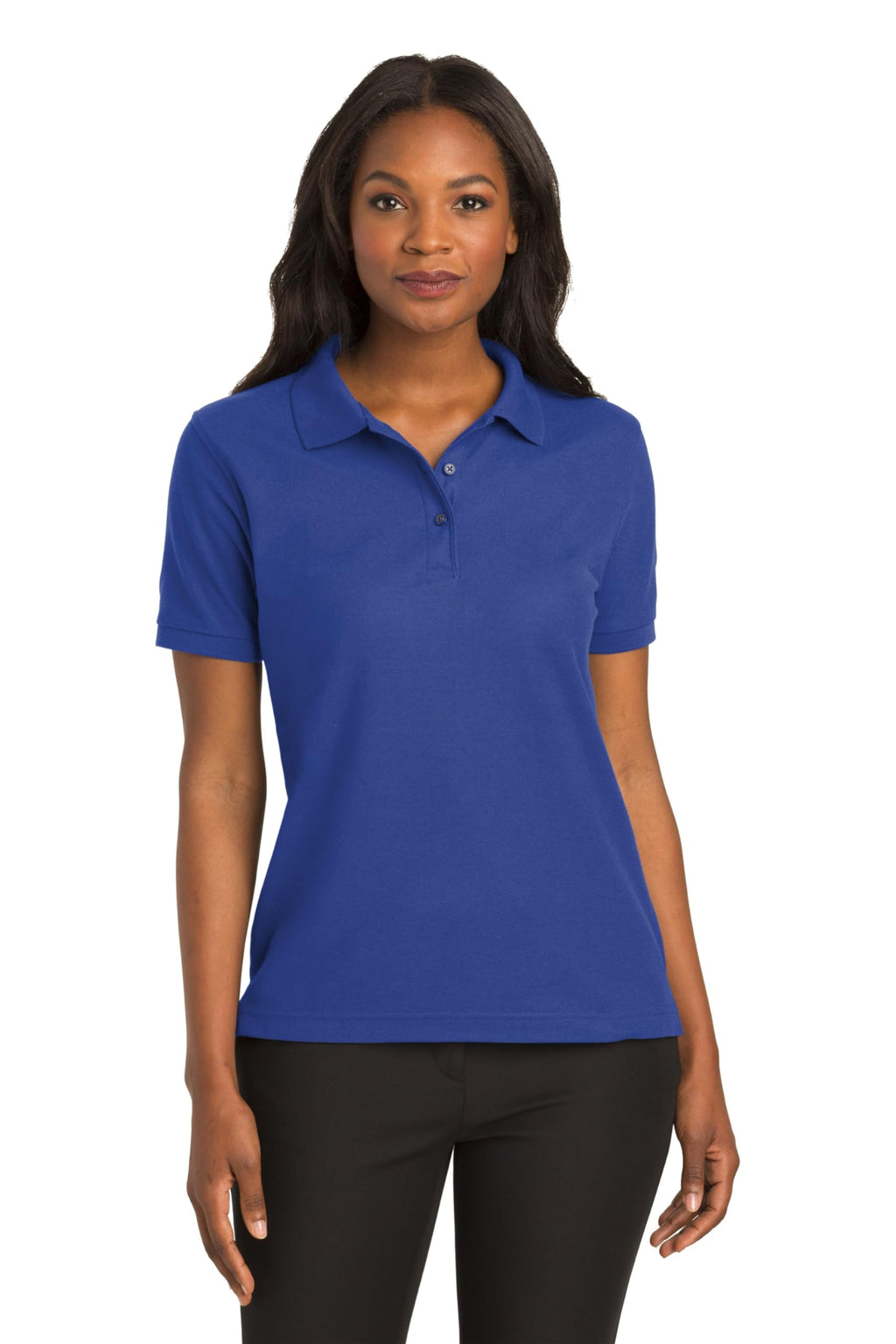Port Authority Ladies Silk Touch Polo 6XL Royal