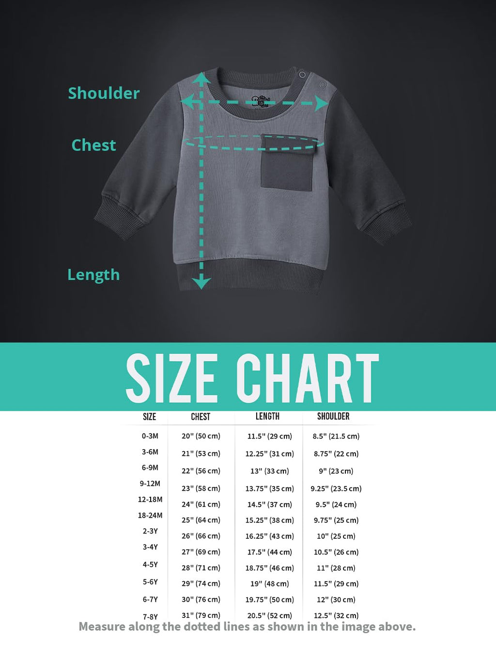 The Souled Store Boys Sea Coral Cotton Sweatshirts