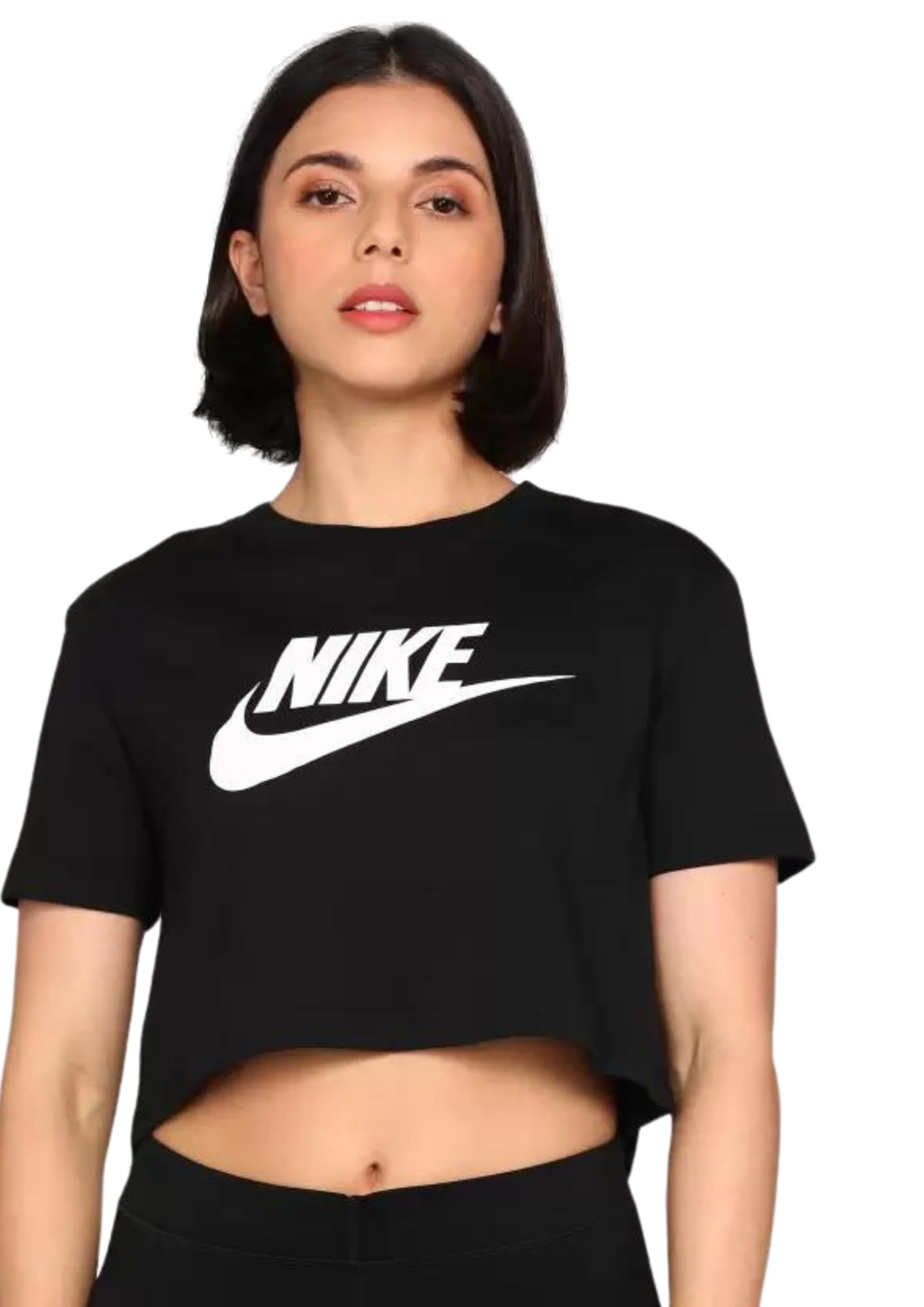 Nike Nsw Essntl Crp Icn Ftra F Women Novelty T-Shirts