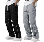Lymio Track Pant For Men || Regular Fit || Track Pants || Full Elastic Jogger Track Pant || Available In Combo Pack Of 2 (Tp-62-
