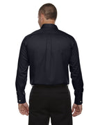 Mens Tall crown Woven collectionSolid Stretch Twill - BLAcK - XLT(D0102H764Q2)