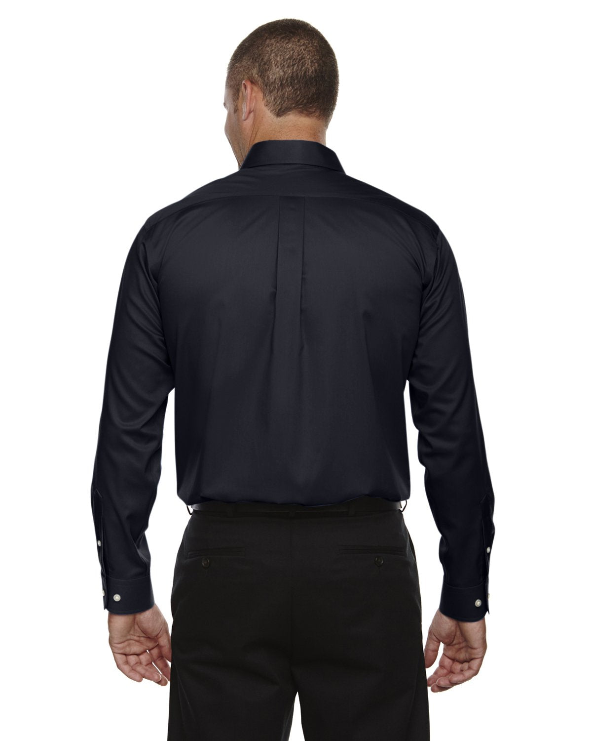 Mens Tall crown Woven collectionSolid Stretch Twill - BLAcK - XLT(D0102H764Q2)
