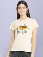 Tee Projekt Womens Cotton Blend Regular Fit T-Shirt