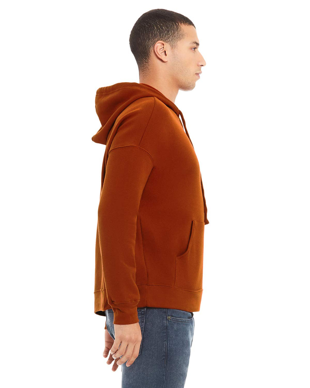Unisex Sponge Fleece Pullover DTM Hoodie - DARK gREY - XS(D0102H7KH3X)