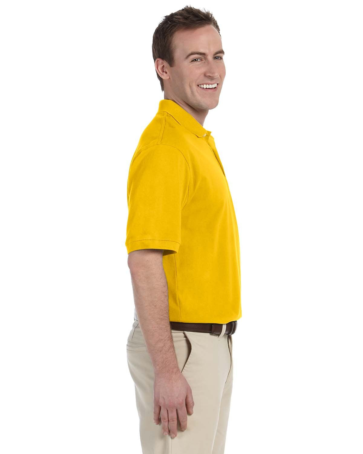 Mens 56 oz Easy BlendPolo - WHITE - XS(D0102H768Z2)