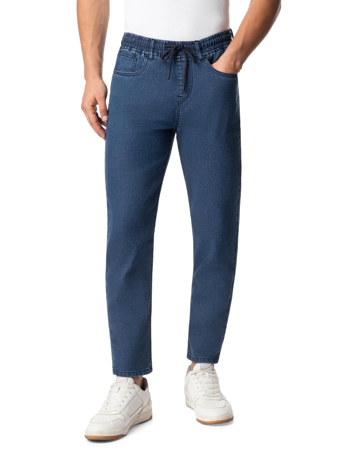 INKD Mens Relaxed Jeans (INKSS23MJN-005_Indigo-High Tide | Rise Style: Mid Rise