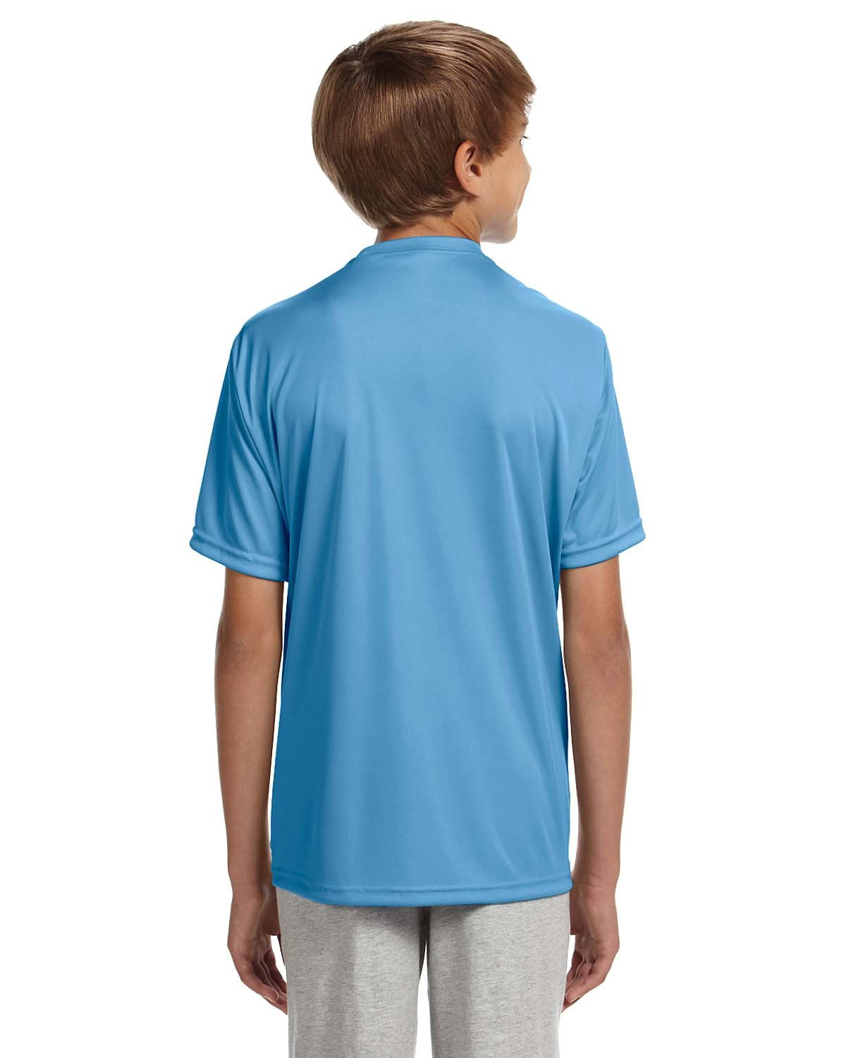 Youth cooling Performance T-Shirt - gRAPHITE - S(D0102H7KS3X)