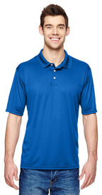 Mens 4 oz cool Dri with Fresh IQ Polo - BLAcK - S(D0102H2HR9g)