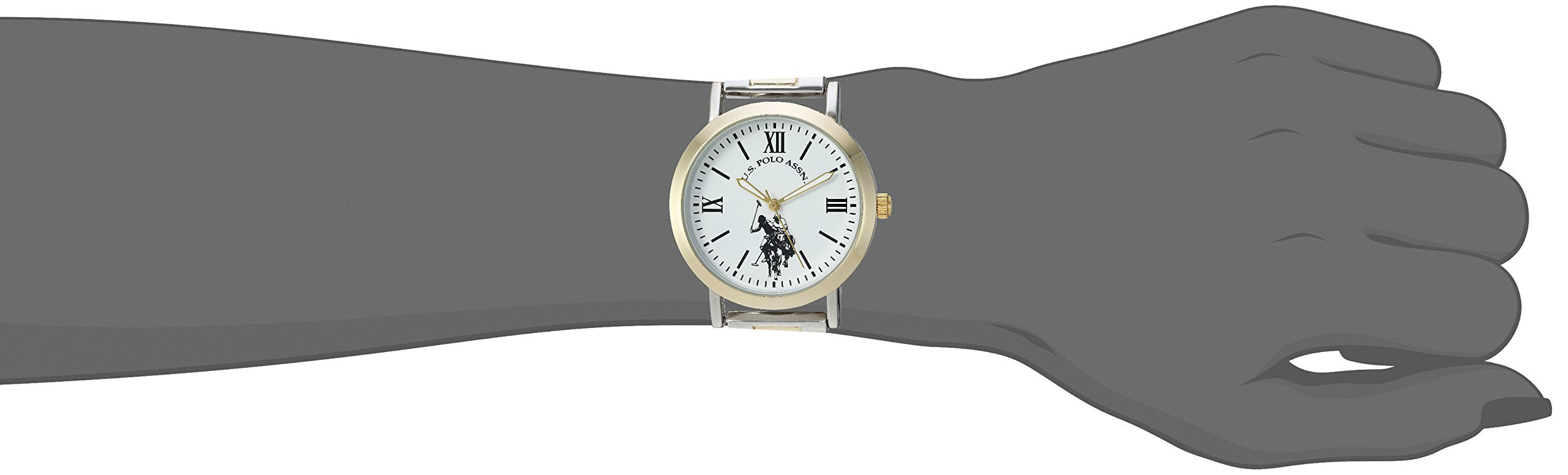 U.S. Polo Assn. Women's USC40261AZ Analog Display Analog Quartz Two Tone Watch