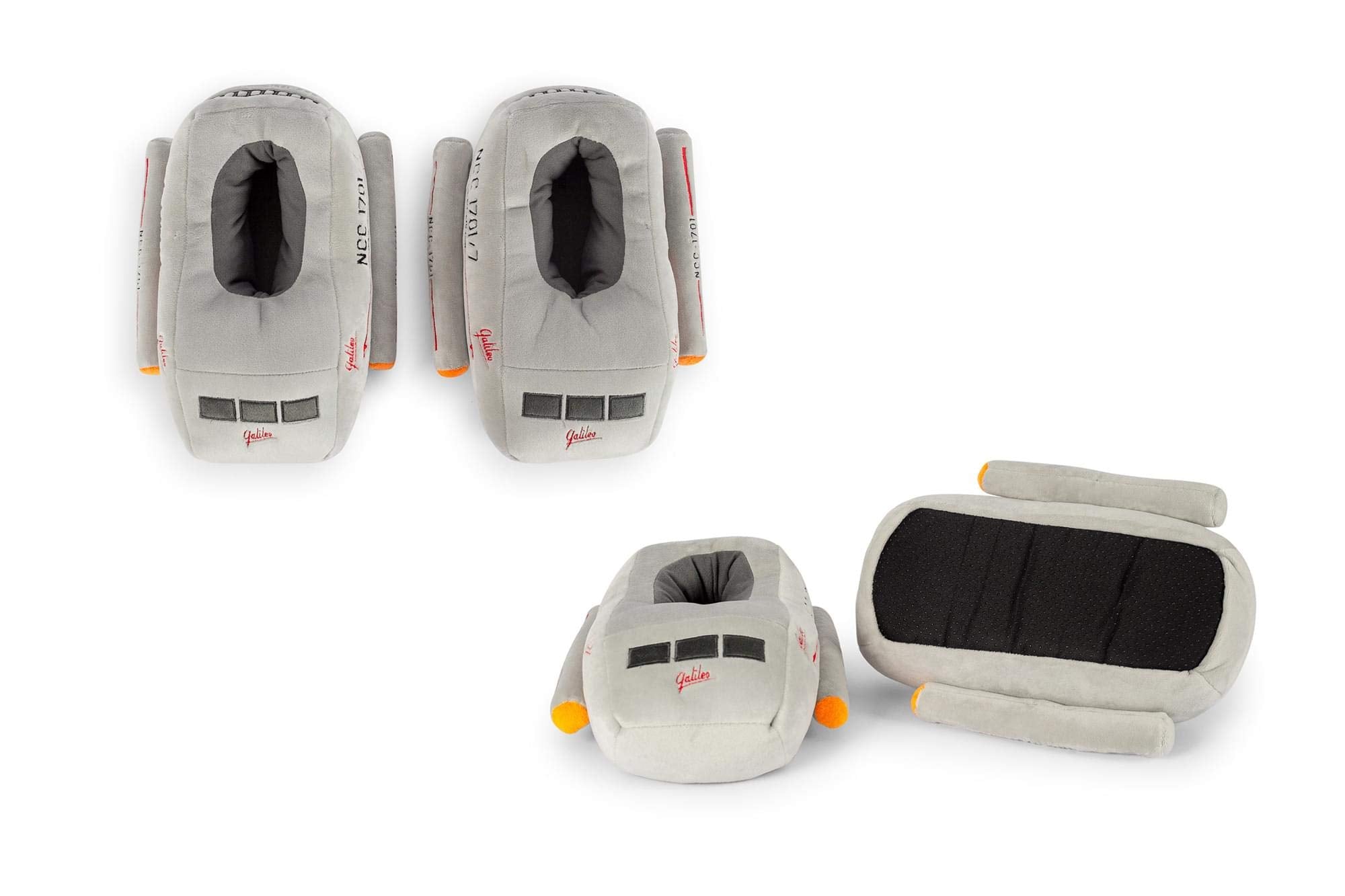 Star Trek: The Original Series Galileo Shuttlecraft 3D Slippers | Mens 12-13