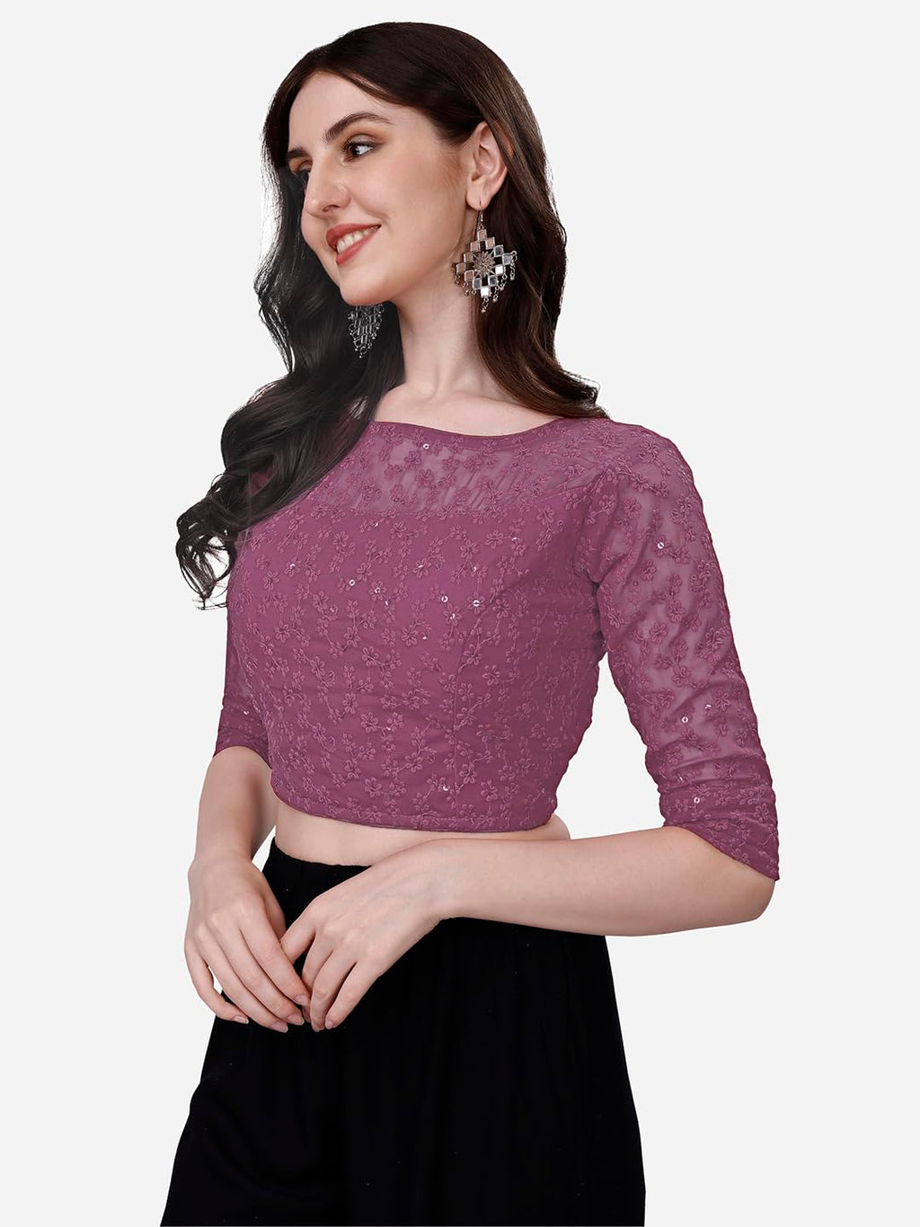 Pujia Mills WomanS Readymade Sleeveless Gold Blouse Halter Neck With String Pattern Backless Ethnic Wear Pattern Choli Blouse