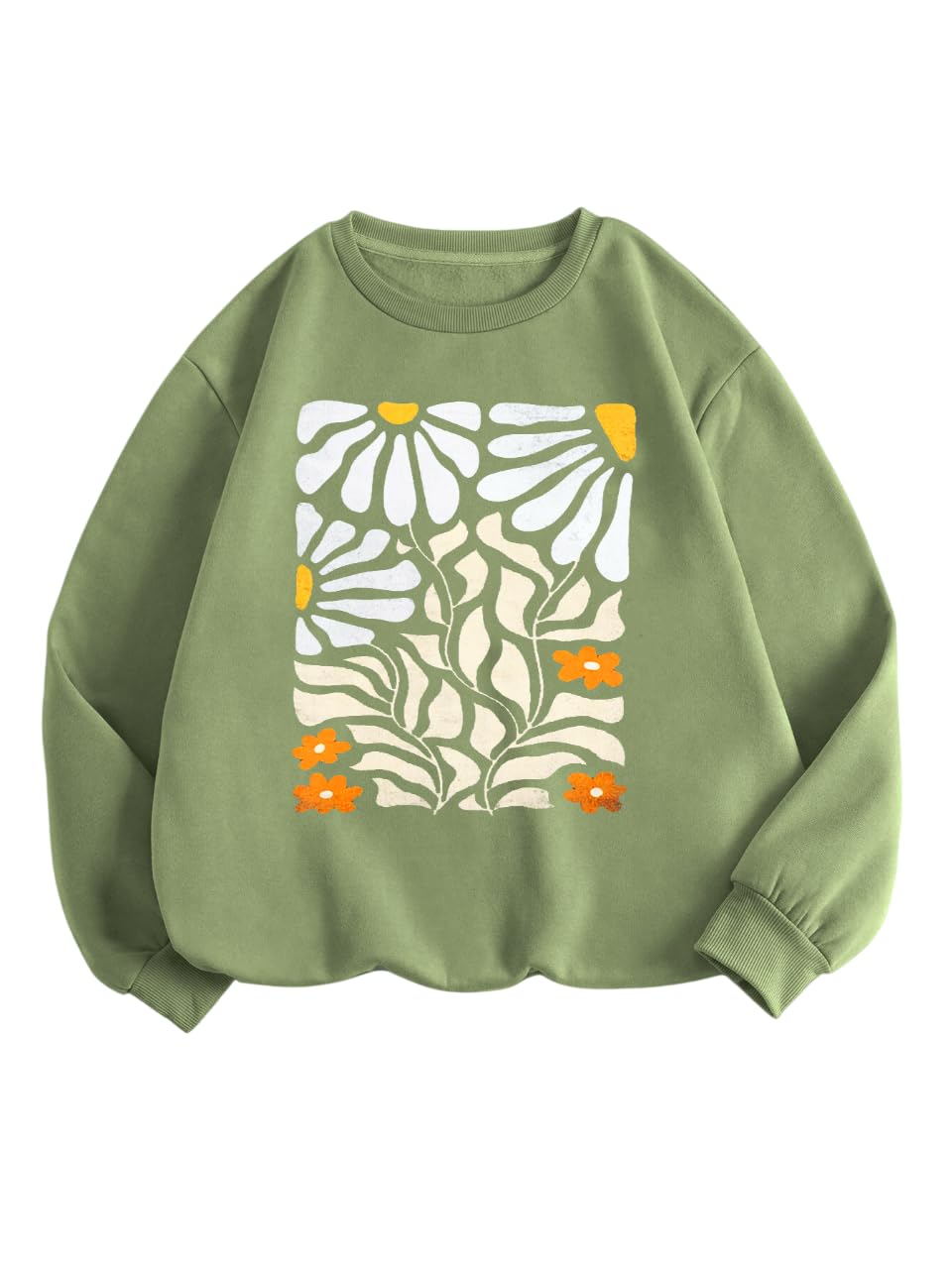 TAGAS Womens Sweatshirt| Jumper Women Winter Wear| Floral Print (Sweatshirt) for Women |Womens Winter wear