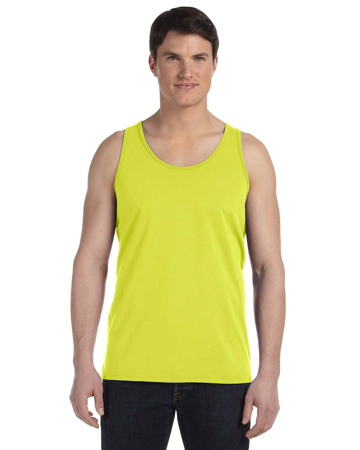 Unisex Jersey Tank - NEON BLUE - XS(D0102H7WAUX)