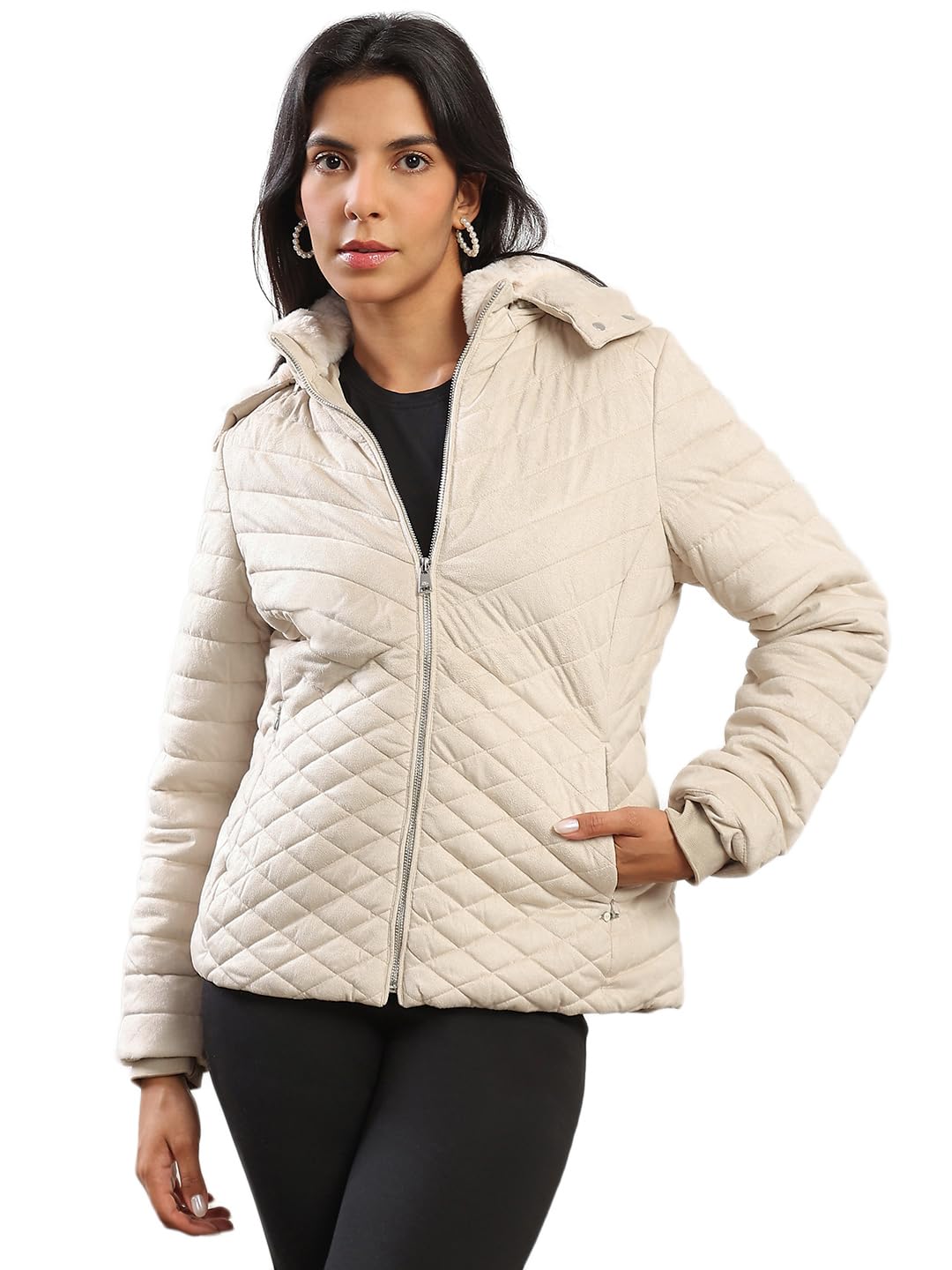 Globus Women Jacket (8909389023780_White_XXL) 2