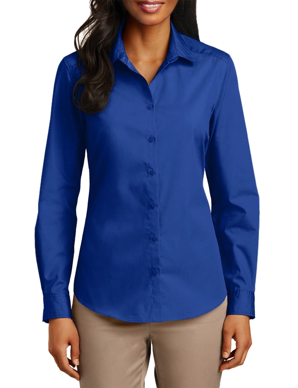 Port Authority Neck Very Important Tee (LW100) True Royal, S