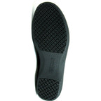 Genuine Grip 420-8.5W Womens Slip-Resistant Leather Work Oxford  Black - Size 8.5