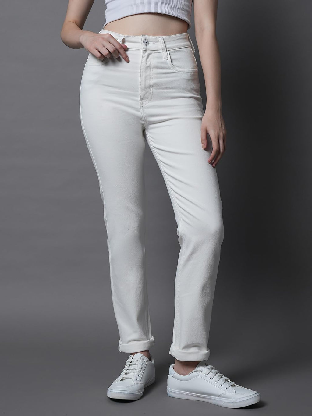 High Star WomenS Classic Jeans (Hswjns2005_White_2