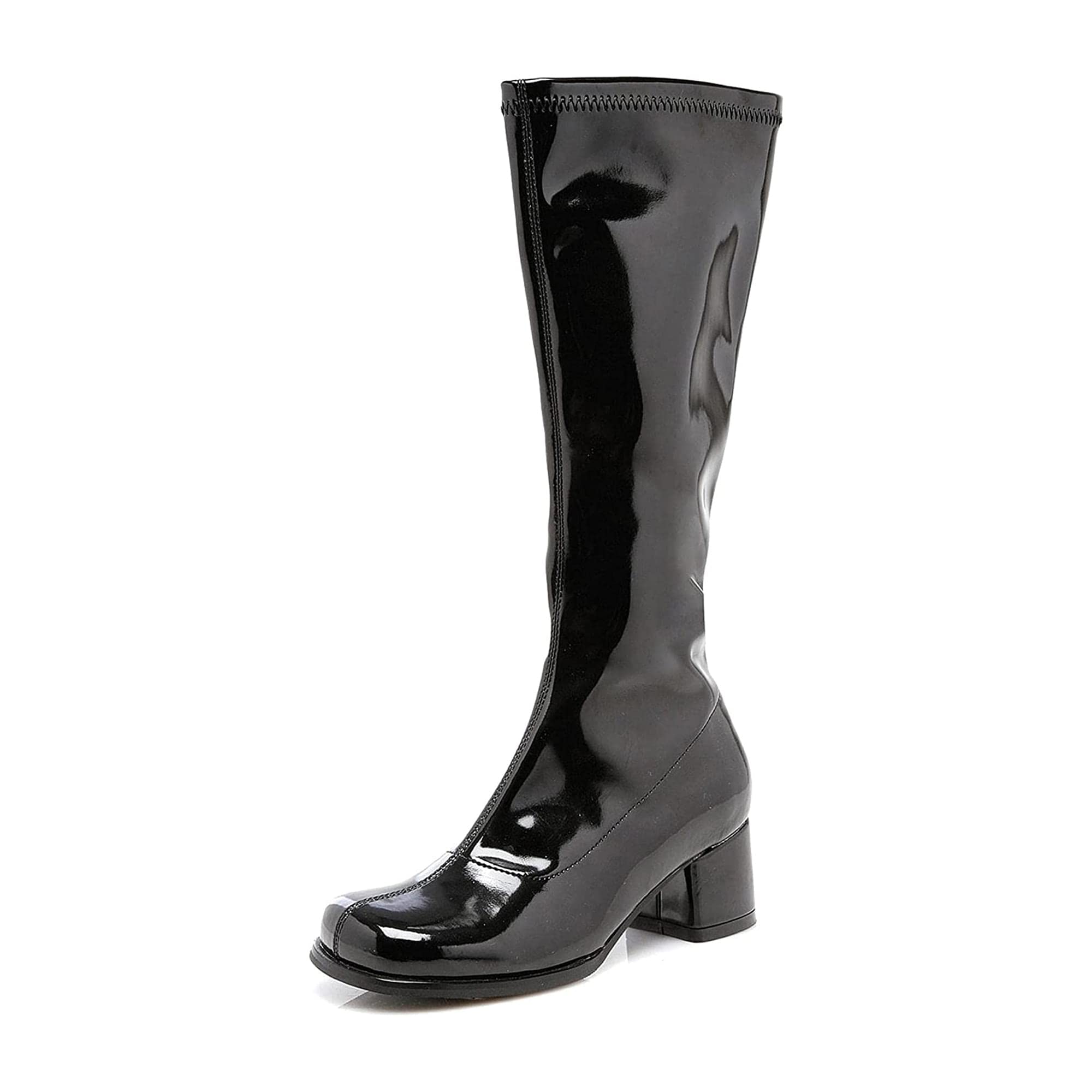 Girls Black Gogo Boots Medium (13-1)