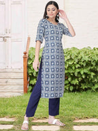 Pinkmint WomenS Crepe Printed Kurta Set Ethnic Wear Women Kurta Set Comfortable Kurta Set For WomenS(Pack Of 3)