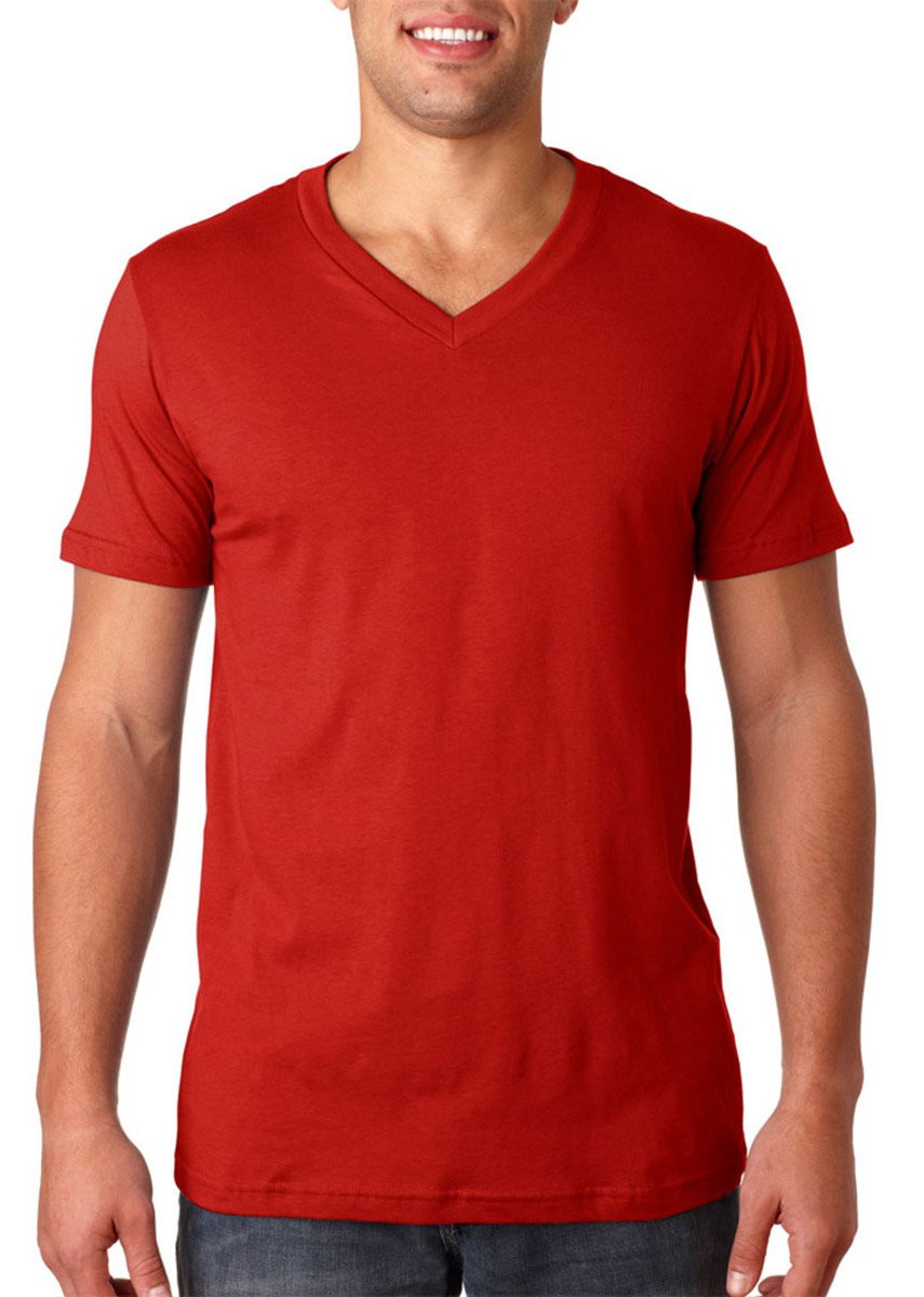Unisex Jersey Short-Sleeve V-Neck T-Shirt - TRUE ROYAL - XS(D0102H78H8X)